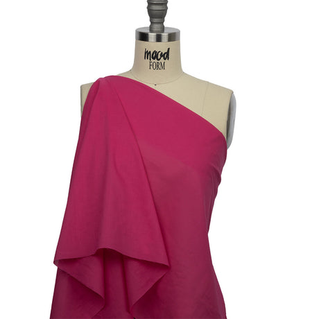 Famous Australian Designer Magenta Cotton Voile