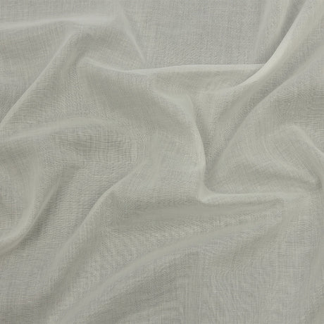 Famous Australian Designer Star White Crisp Cotton Voile