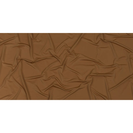 Famous Australian Designer Caramel Stretch Polyester Jersey
