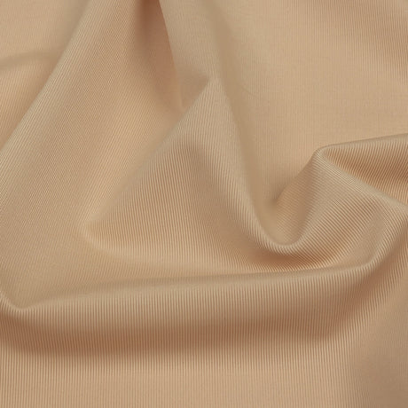 Famous Australian Designer Beige Stretch Polyester Jersey
