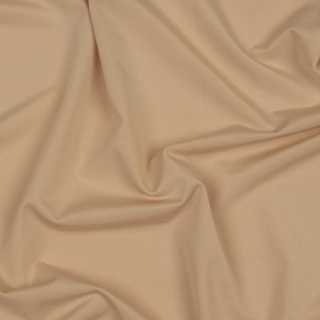 Famous Australian Designer Beige Stretch Polyester Jersey