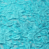 Passion Flower Nylon Spandex Fabric - Multiple Colors, Floral Lace Pattern, 57/58" Width (1 Yard)
