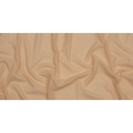 Famous Australian Designer Pale Peach Cotton Voile