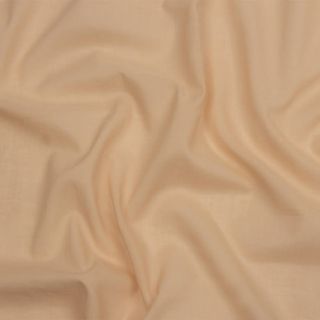 Famous Australian Designer Pale Peach Cotton Voile