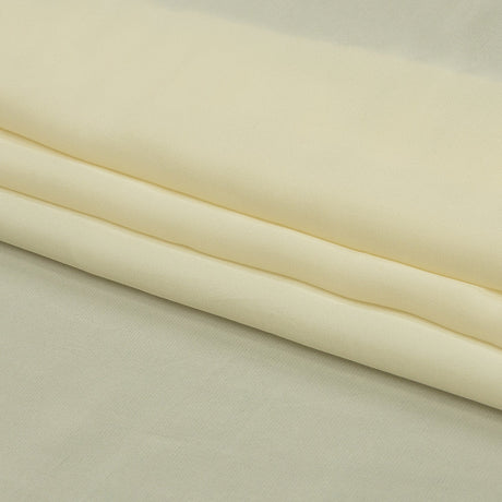 Famous Australian Designer Cream Viscose Crepe de Chine