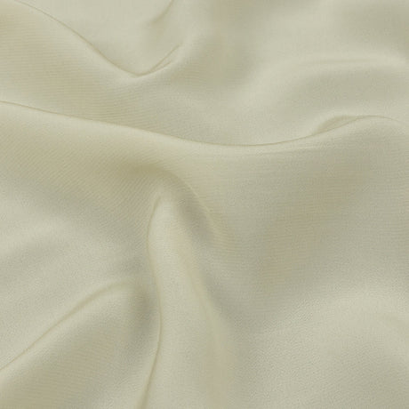 Famous Australian Designer Cream Viscose Crepe de Chine