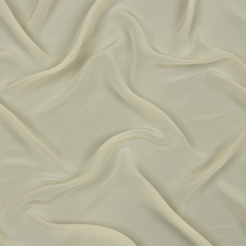 Famous Australian Designer Cream Viscose Crepe de Chine
