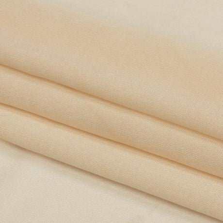 Famous Australian Designer Cream Peach Viscose Georgette