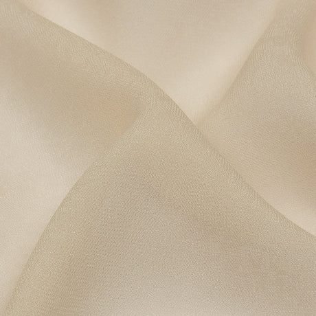 Famous Australian Designer Cream Peach Viscose Georgette