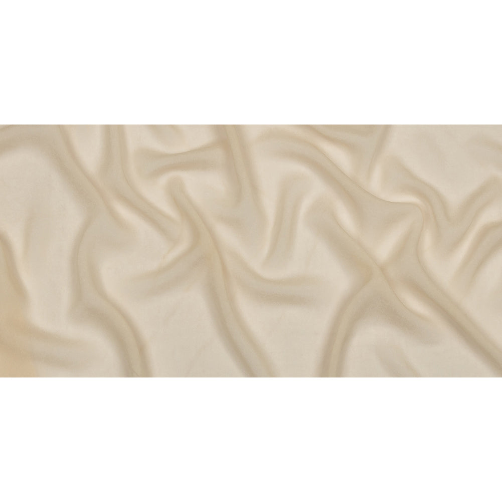 Famous Australian Designer Cream Peach Viscose Georgette