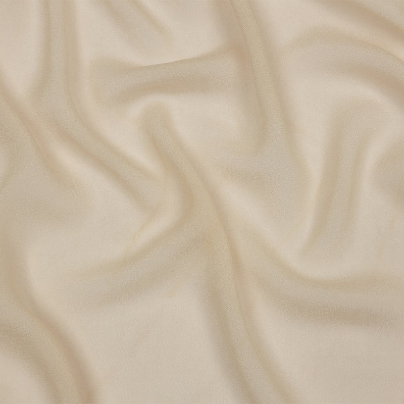 Famous Australian Designer Cream Peach Viscose Georgette