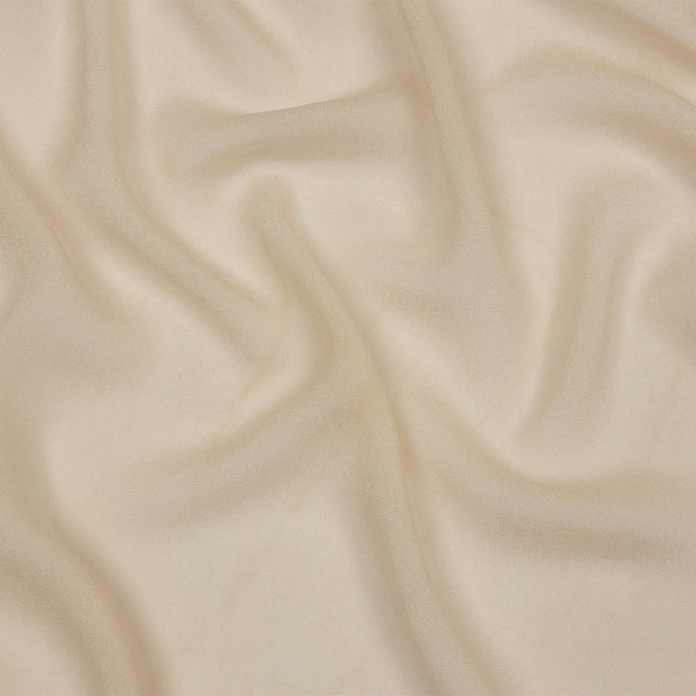 Famous Australian Designer Cream Peach Viscose Georgette