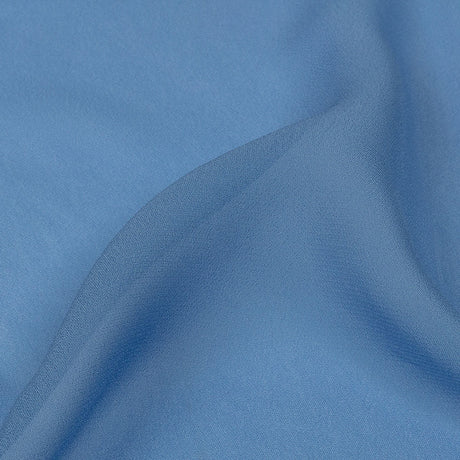 Famous Australian Designer Cornflower Viscose Georgette