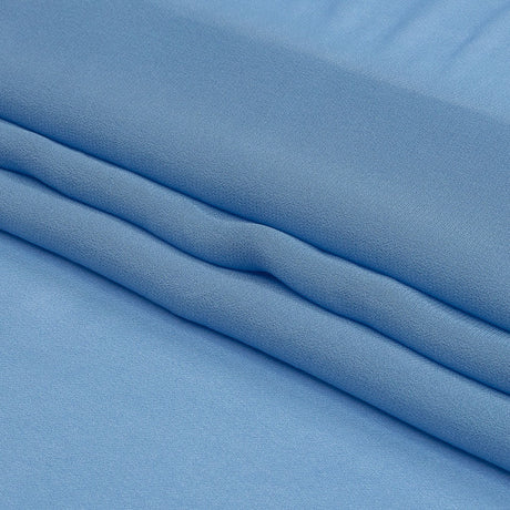 Famous Australian Designer Cornflower Viscose Georgette