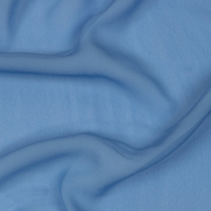 Famous Australian Designer Cornflower Viscose Georgette