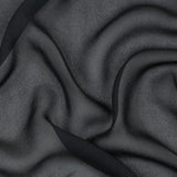Famous Australian Designer Dark Navy Viscose Georgette