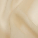 Famous Australian Designer Light Semolina Viscose Georgette
