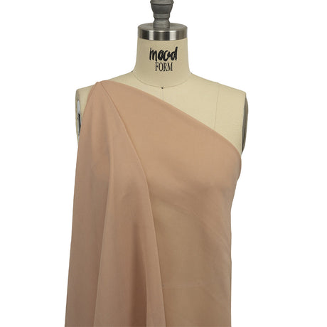 Famous Australian Designer Nude Viscose Georgette