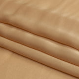 Famous Australian Designer Nude Satin-Faced Silk Chiffon