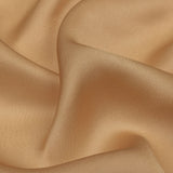 Famous Australian Designer Nude Satin-Faced Silk Chiffon