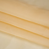 Silk Satin-Faced Organza - Cream - Famous Australian Designer Deadstock
