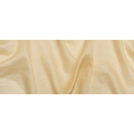Silk Satin-Faced Organza - Cream - Famous Australian Designer Deadstock