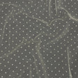 Famous Australian Designer Pearl Flocked Polka Dots Point D'esprit