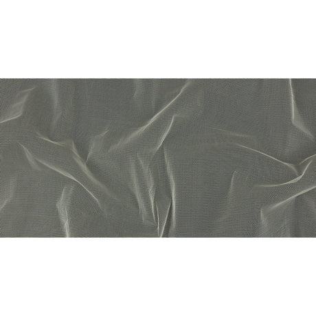 Famous Australian Designer White Stiff Polyester Tulle