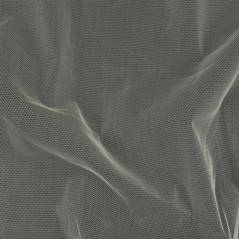 Famous Australian Designer White Stiff Polyester Tulle
