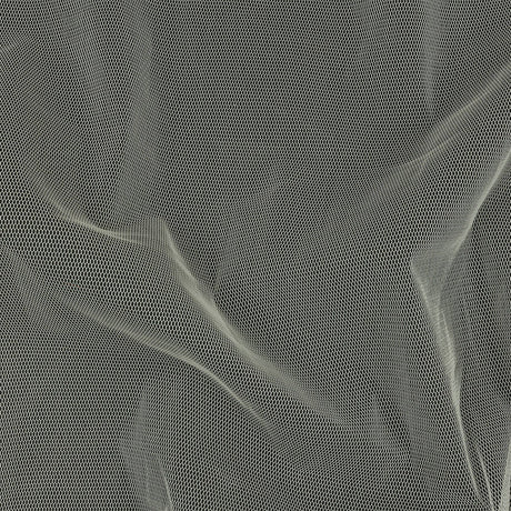Famous Australian Designer White Stiff Polyester Tulle