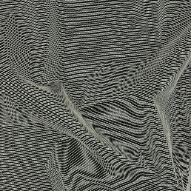 Famous Australian Designer White Stiff Polyester Tulle