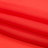 Famous Australian Designer Flame Silk Satin-Faced Organza