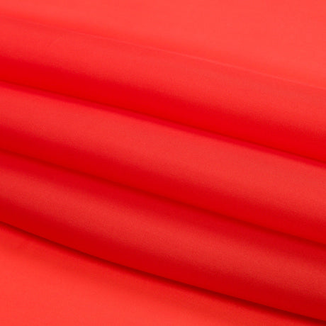 Famous Australian Designer Flame Silk Satin-Faced Organza