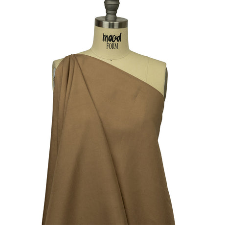 Famous Australian Designer Praline Soft Silk Shantung