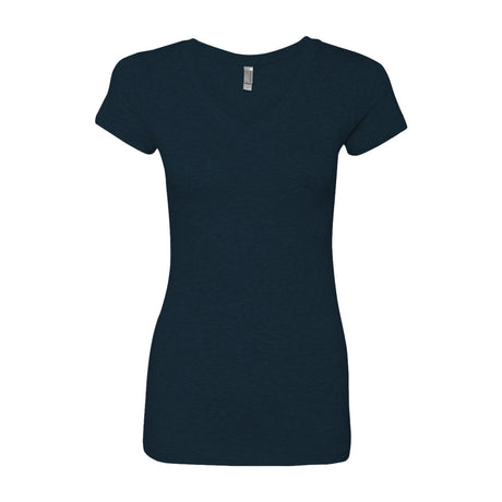 Bayside® Juniors' USA-Made V-Neck T-Shirt