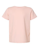 RADYAN® Crewneck Short Sleeve Toddler Fine Jersey Tee