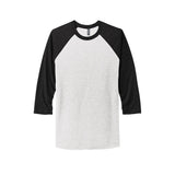 Next Level® Unisex Tri Blend Crewneck Three Quarter Sleeve Raglan Tee