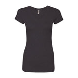 Bayside® Juniors' USA-Made V-Neck T-Shirt