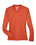 Team 365® V Neck Ladies Zone Performance Long Sleeve T-Shirt