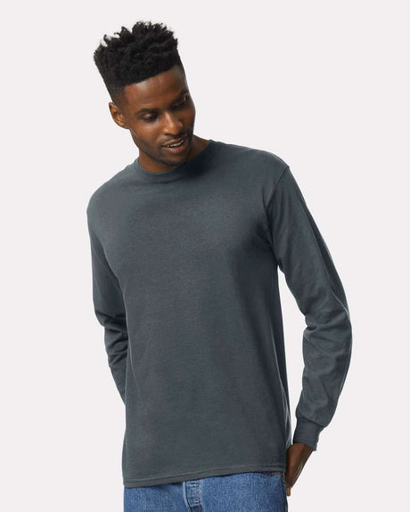 Gildan Ultra Cotton Crewneck Long Sleeve T-Shirt