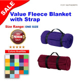 Port Authority® Value Fleece Blanket with Strap