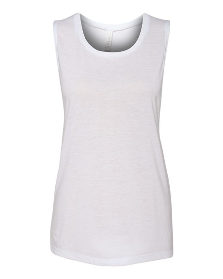 BELLA + CANVAS® Women's Flowy Scoop Muscle Tank - 8803