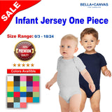 BELLA + CANVAS® Short Sleeve Infant Jersey One Piece