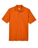CORE365®Men's Origin Performance Piqué Polo Shirt – Moisture-Wicking, UV Protection, Anti-Microbial, 100% Polyester