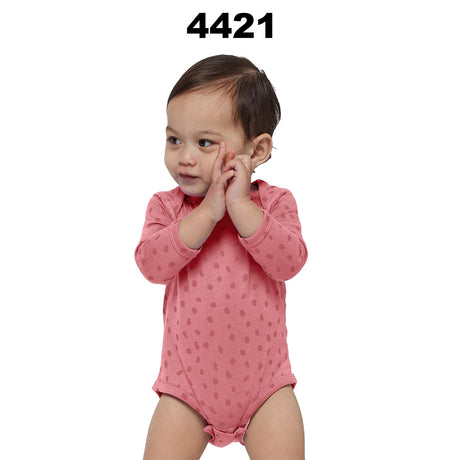 Rabbit Skins® Infant Fine Jersey Long Sleeve Bodysuit