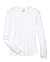 Team 365® V Neck Ladies Zone Performance Long Sleeve T-Shirt