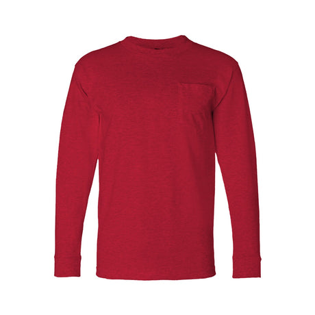 Bayside® USA-Made Long Sleeve Pocket T-Shirt