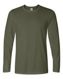 Gildan Softstyle Crewneck Long Sleeve T-Shirt | Premium Cotton Tee