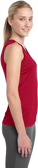 Sport-Tek® Ladies Sleeveless PosiCharge Competitor V-Neck T-Shirt
