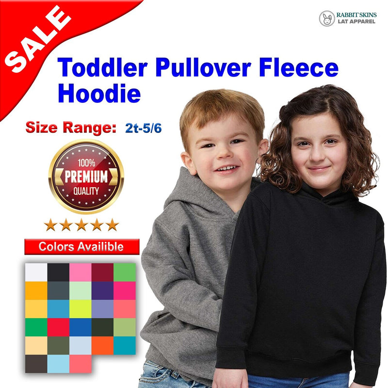 RADYAN® Toddler Pullover Fleece Hoodie - 3326
